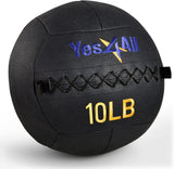 Yes4All Wall Ball (Vibrant, Blue Camo, Black) - Soft Medicine Ball/Wall Medicine Ball for Full Body Workout and Strength Exercise