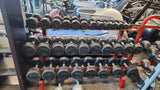 Troy TSD-R Pro Style Rubber Coated Dumbbells – 5-80 lbs Set