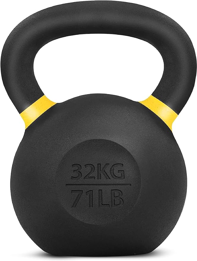 Yes4All Kettlebell rivestiti in neoprene, Kettlebell per allenamento forzato (22,7 kg - Gunmetal Yes4All Kettlebell rivestiti in neoprene, Kettlebell per allenamento forzato (22,7 kg - Gunmetal