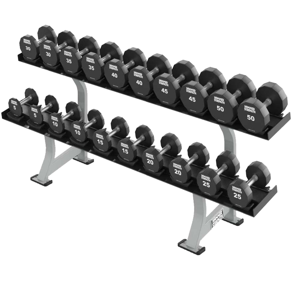 Hammer Strength FW-DR Series Dumbbell Rack – 1, 2, or 3 Tier