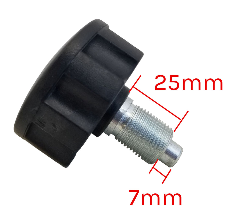 Pull-Pin Spring Knob Set, 5-Piece Lock Pin Replacement for Exercise Bikes, Training Machines Pull-Pin Spring Knob Set, 5-Piece Lock Pin Replacement for Exercise Bikes, Training Machines