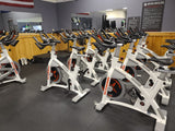 Schwinn AC Performance Plus Indoor Bike with Carbon Blue Belt Drive and Morse Taper - White