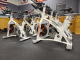 Schwinn AC Performance Plus Indoor Bike with Carbon Blue Belt Drive and Morse Taper - White