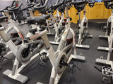 Schwinn AC Performance Plus Indoor Bike with Carbon Blue Belt Drive and Morse Taper - White