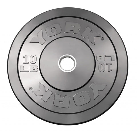 york barbell 10 lb. bumper plates