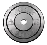york barbell 25 lb. bumper plates
