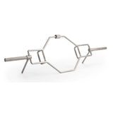 York Barbell Int'l. "Multi-Hex" Dead Lift/ Shrug Bar  Hi-Lo Handles & Rock & Rack; 32033