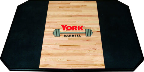 York Barbell Solid Red Oak Platform (Free Standing)