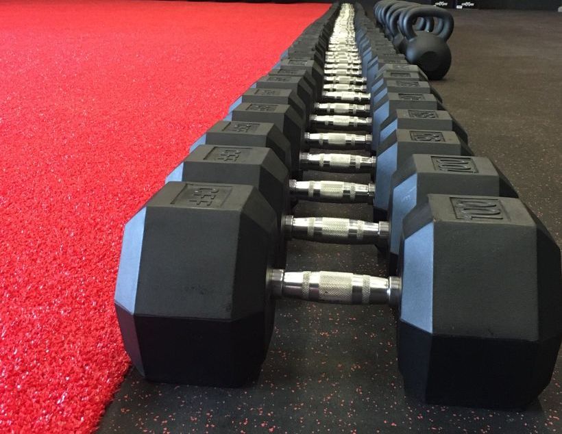 CFF Rubber Hex Dumbbells - Limited Lifetime Warranty - CFF FIT