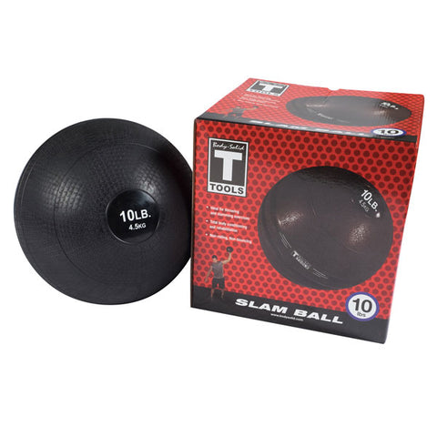 Body Solid Slam Ball - Black Medicine Ball 10 - 30 lbs.
