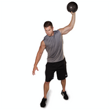 Body Solid Slam Ball - Black Medicine Ball 10 - 30 lbs.