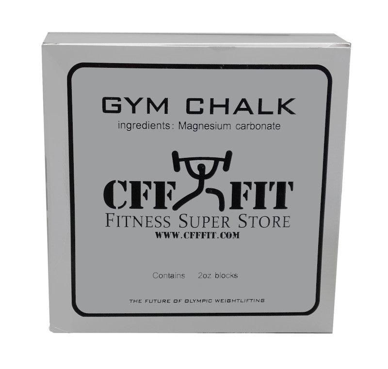 CFF GYM CHALK - MAGNESIUM CARBONATE WEIGHTLIFTING CHALK – CFF STRENGTH  EQUIPMENT (CFF FIT)