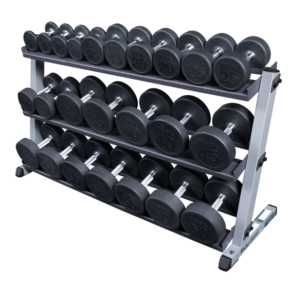 Body Solid Pro Dumbbell Rack - 2 or 3 Tier