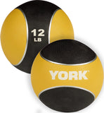 York Barbell Rubber Medicine Balls - 6 - 20 LBS
