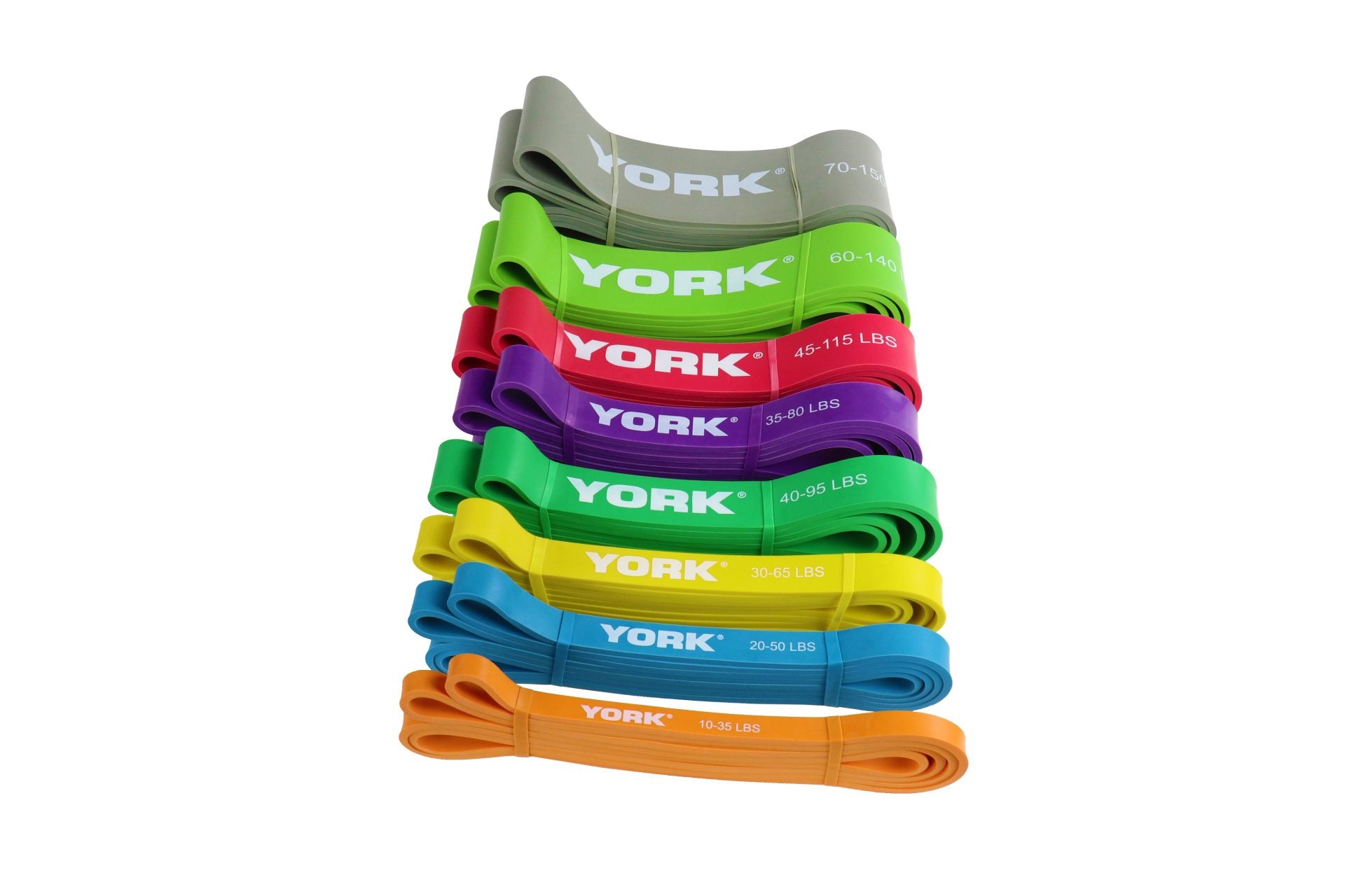 York Fitness Resistance Bands - Strength Training Bands