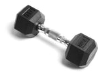 YORK RUBBER HEX DUMBBELL - 10 LBS