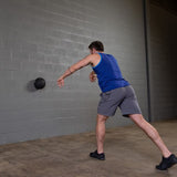 Body Solid Slam Ball - Black Tread Tire Medicine Ball 10 - 20 lbs.