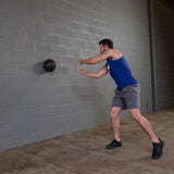 Body Solid Slam Ball - Black Tread Tire Medicine Ball 10 - 20 lbs.