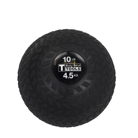 Body Solid Slam Ball - Black Tread Tire Medicine Ball 10 - 20 lbs.