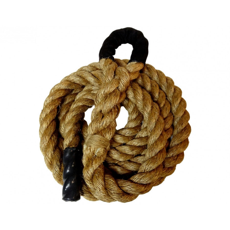 MANILA CLIMBING ROPE W/EYELET END 1.5, & 2 THICK – CFF STRENGTH EQUIPMENT  (CFF FIT)
