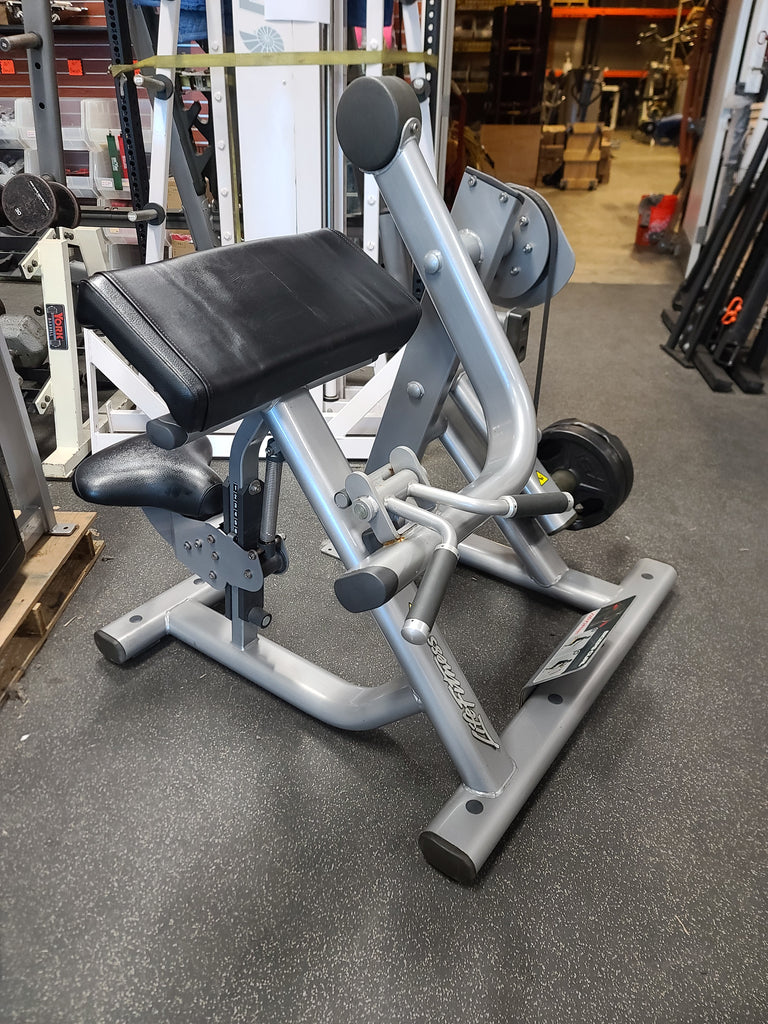 Life fitness hotsell bicep curl machine