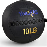 Yes4All Wall Ball (Vibrant, Blue Camo, Black) - Soft Medicine Ball/Wall Medicine Ball for Full Body Workout and Strength Exercise