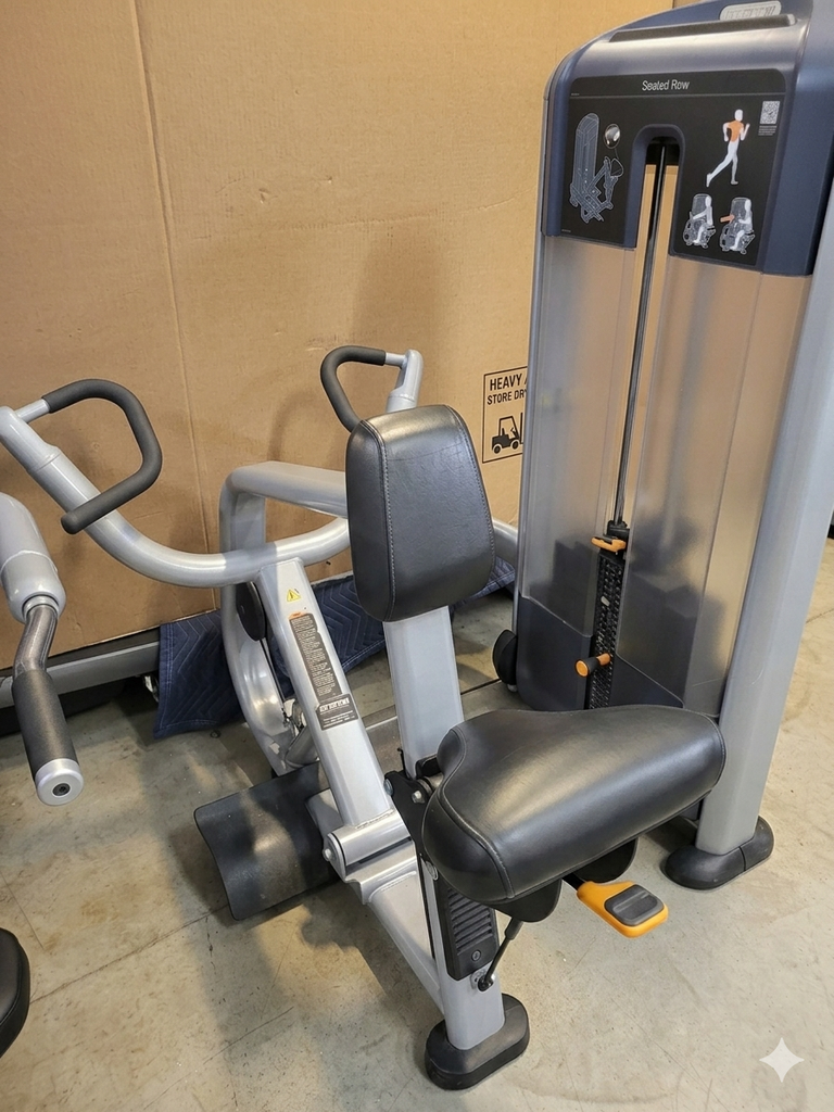 Precor Seated Row DSL0310 | 240 lb Stack Commercial Back Machine | CFF ...