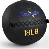Yes4All Wall Ball (Vibrant, Blue Camo, Black) - Soft Medicine Ball/Wall Medicine Ball for Full Body Workout and Strength Exercise