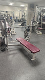 Hammer Strength Olympic Flat Bench with Plate Storage