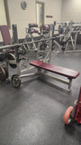 Hammer Strength Olympic Flat Bench with Plate Storage