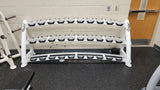 Hoist Fitness 3-Tier Horizontal Dumbbell Rack (15 PAIRS) - CF-3461-3