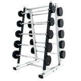 Life Fitness Signature Series Barbell Rack SBBR – Holds 10 Fixed Barbells