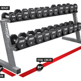 Legend Fitness Dumbbell Rack – 2-Tier or 3-Tier – Model 3118 or 3168