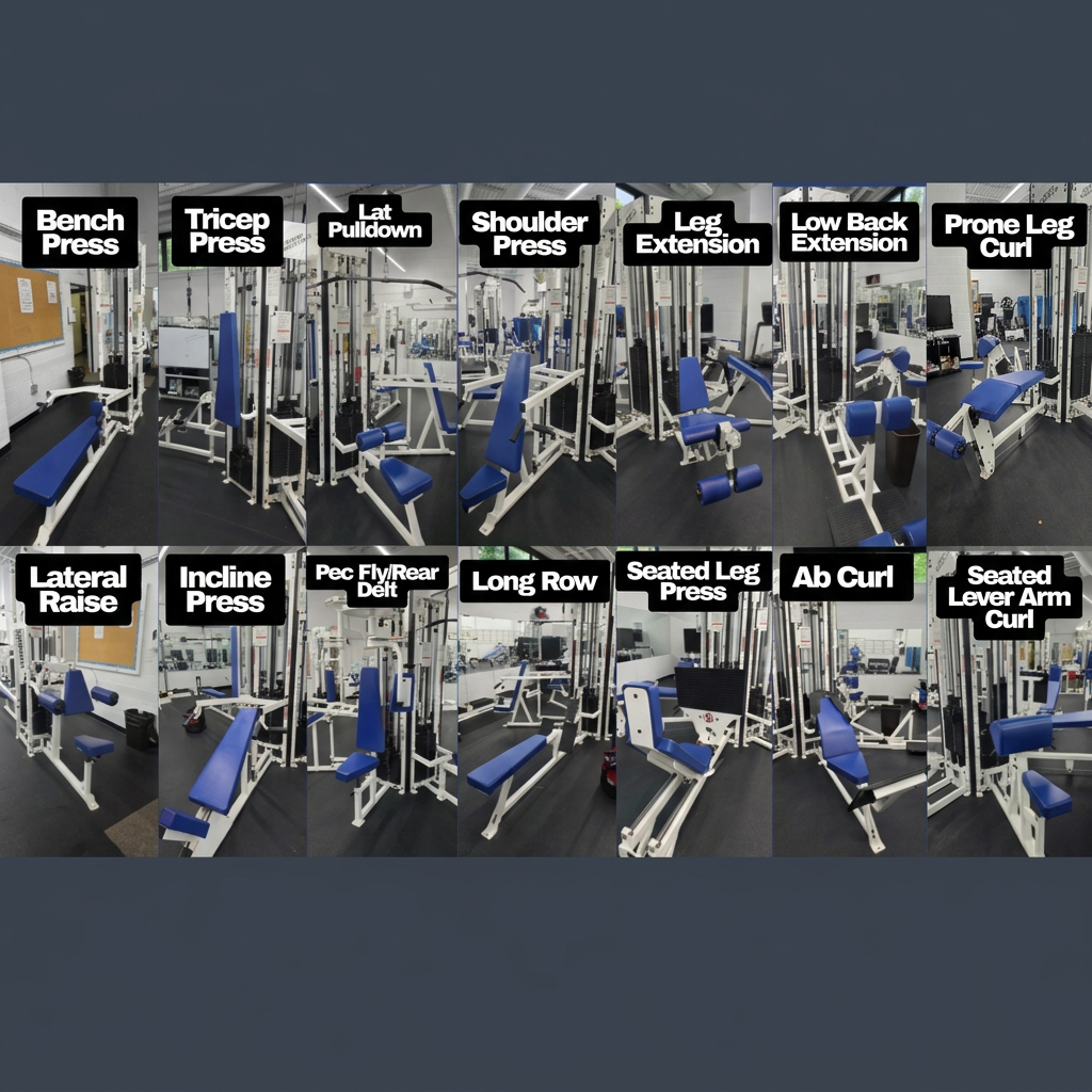 Body masters Selectorized circuit