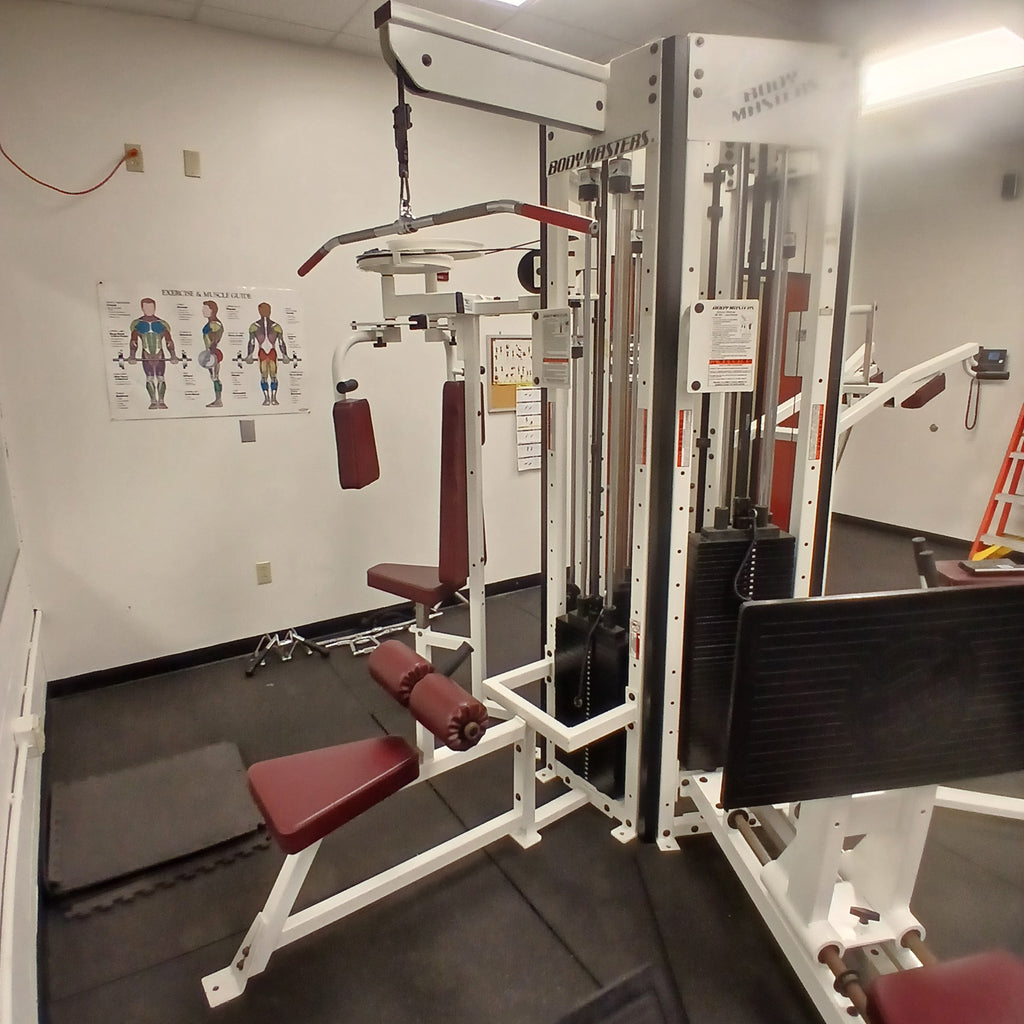 Body Masters Selectorized Low Row CM242 | CFF Strength Equipment