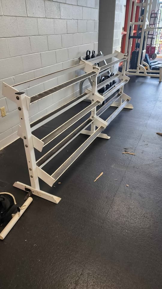 Elite Fitness 3-Tier Dumbbell Rack – Commercial Gym Grade | CFF ...
