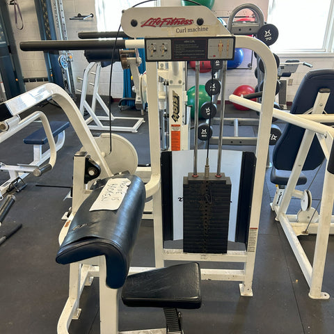 Life Fitness Selectorized Arm Curl
