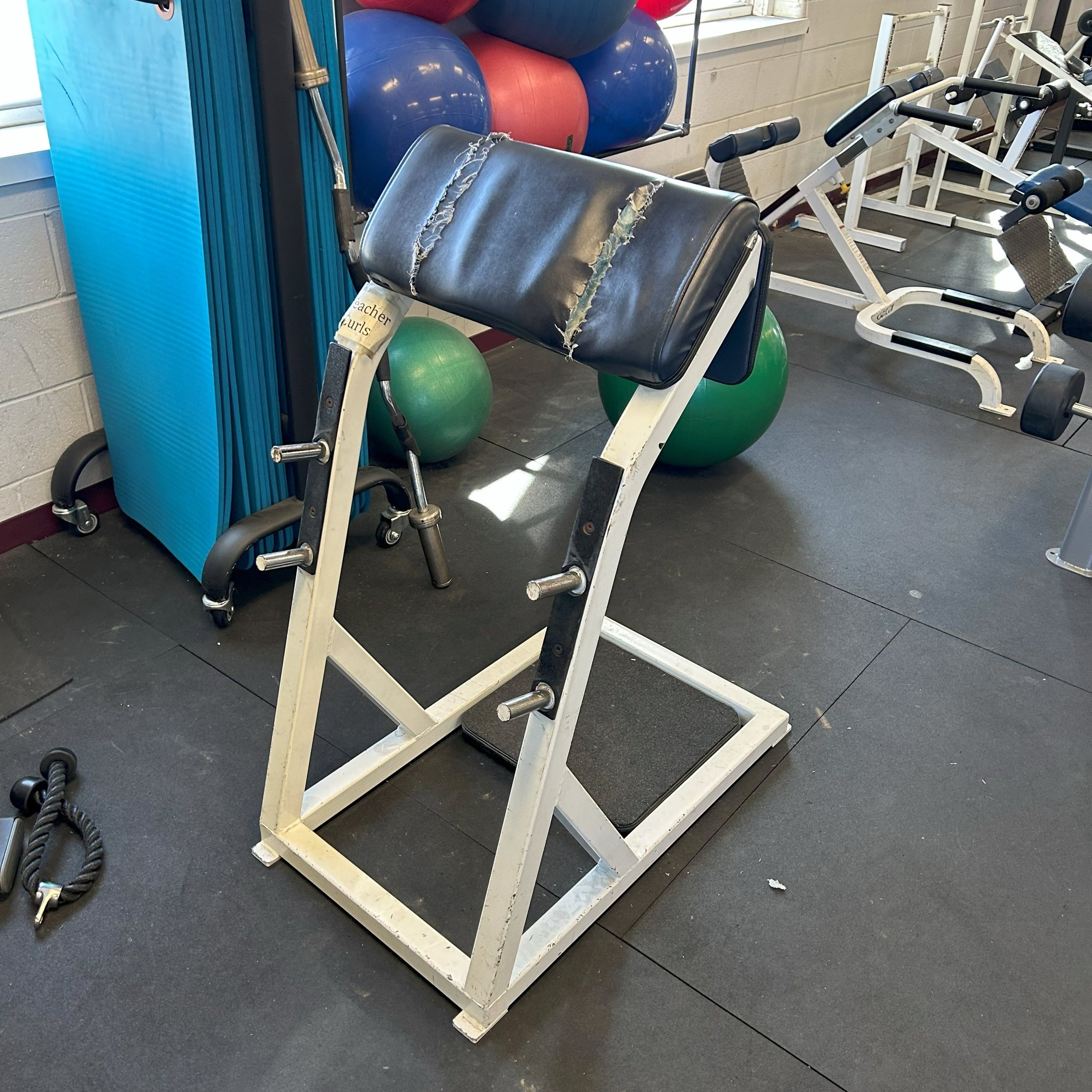 Hoist Bench Standing Preacher Curl