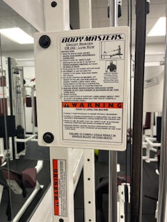 Body Masters Selectorized Low Row (CM242)