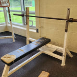 King Fitness Olympic Flat Bench - 4