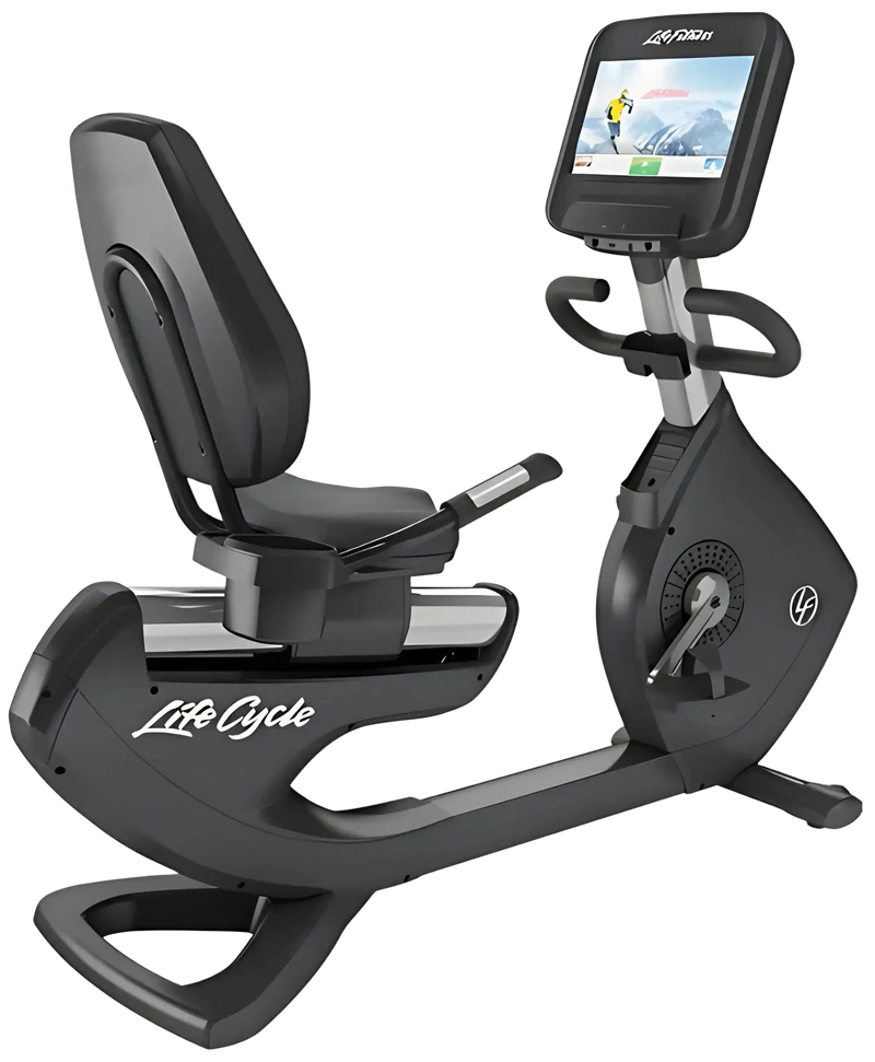 Life Fitness Platinum Series 95R Recumbent Bike – Discover SE Console