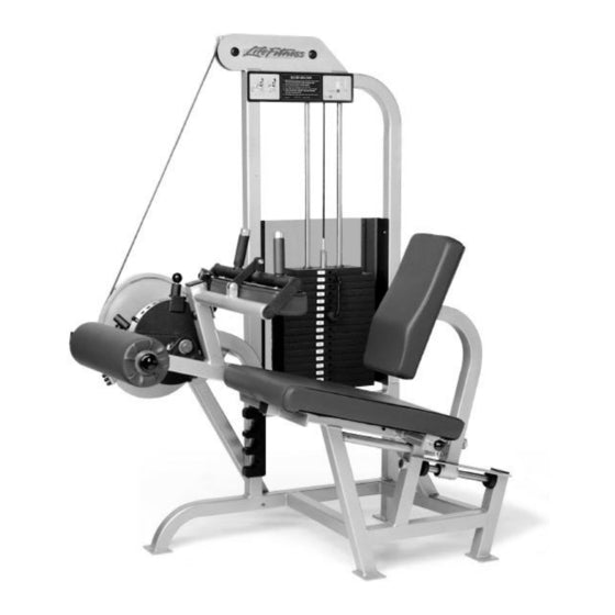 Life Fitness Pro Series SL20 Leg Extension – Commercial Strength