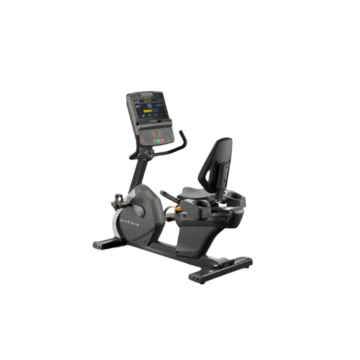 Matrix Performance Recumbent Bike with LED Console