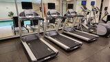 Precor Ground Effects GFX Impact Control System on 932i Treadmill