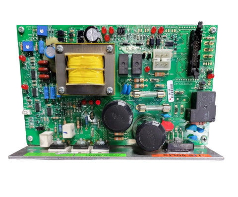 Star Trac TRx Lower Motor Control Board Top View - Main Circuitry