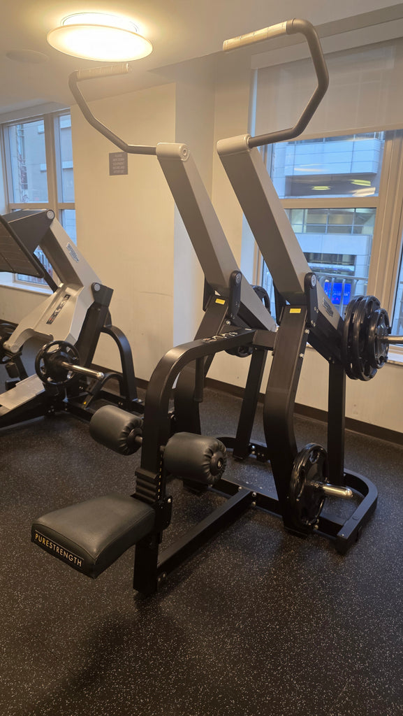 Pure Strength Line Technogym Pure Strength Pulldown | Plate Loaded Lat Machine | CFF ...