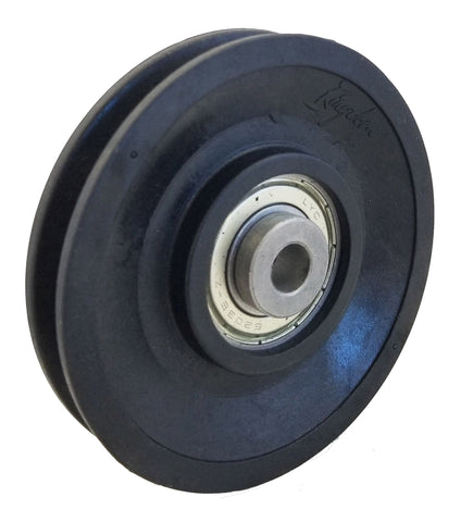 York Barbell 4.5" Replacement Pulley. - 1" Center - HW213