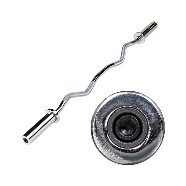 Body Solid Olympic Curl Bar (Chrome) - OB47C