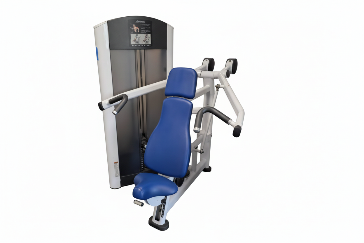 Life Fitness Signature Series Shoulder Press FZSP | Commercial Selectorized Strength