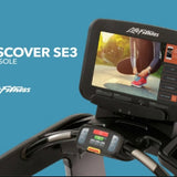 Life Fitness Discover SE3 95T Treadmill Elevation